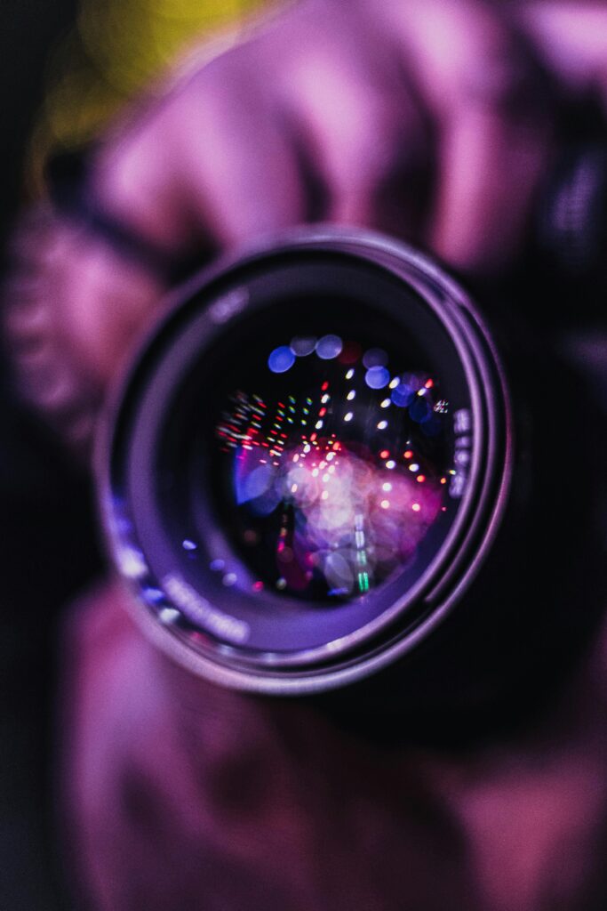pexels-photo-752525-752525 Vibrant reflections in a camera lens; an artistic photography close-up.